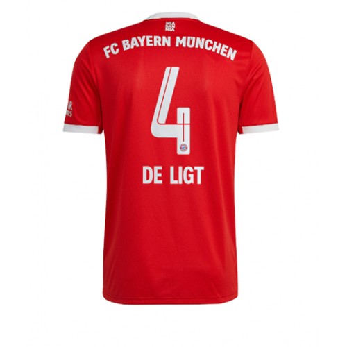 Bayern Munich Matthijs de Ligt #4 Hjemmedrakt 2022-23 Kortermet Bayern Munich Matthijs de Ligt #4 Hjemmedrakt 2022-23 Kortermet